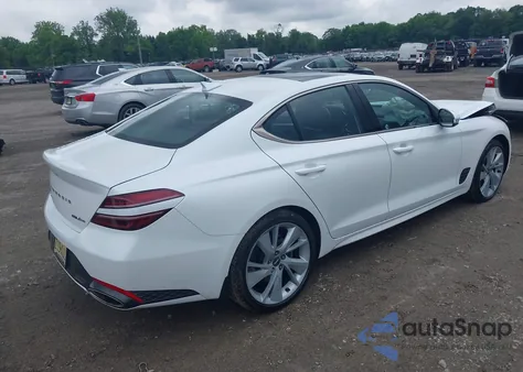 2023 Genesis G70 Sport Advanced/Sport Prestige from USA, damaged, VIN KMTG54TE5PU135106